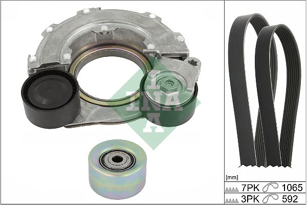 Zestaw paska wieloklinowego do Hyundia, 529 0560 10, INA w ofercie sklepu e-autoparts.pl 